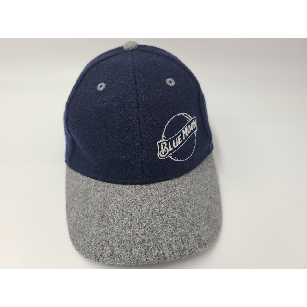 Blue Moon Brewing Company Strapback Adjustable Hat Cap Beer Men Women Blue Gray